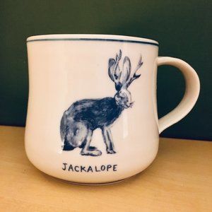Jackalope Mug! by Molly Hatch for Anthro - Very Rare